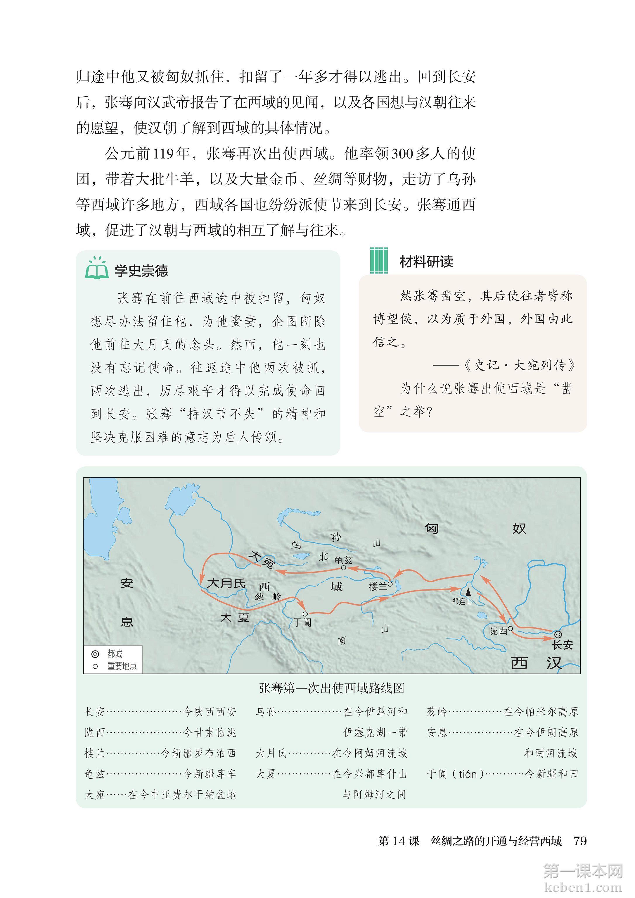 七年级中国历史上册课本图片