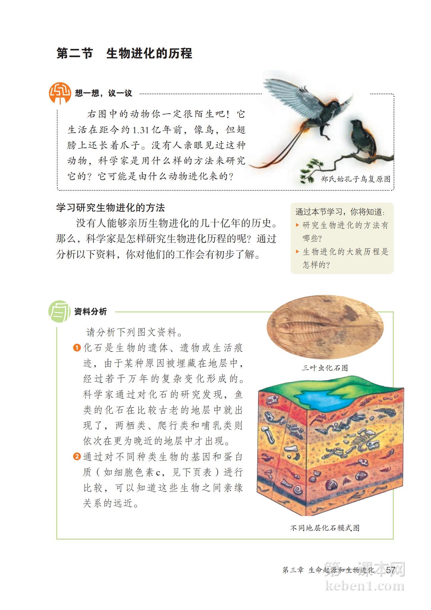 八年级生物下册人教版课本图片