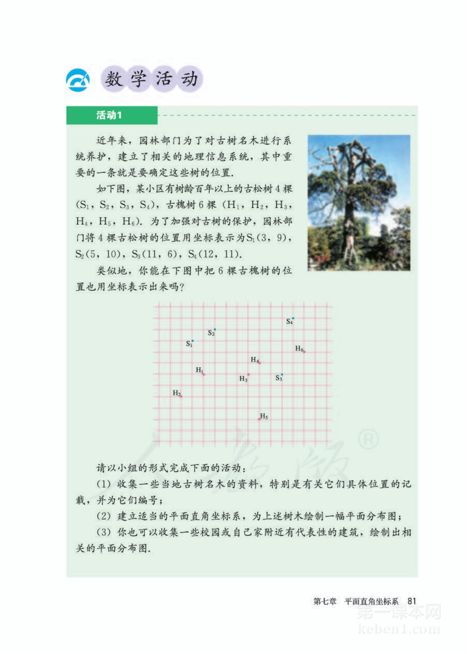 七年级人教版数学下册电子课本