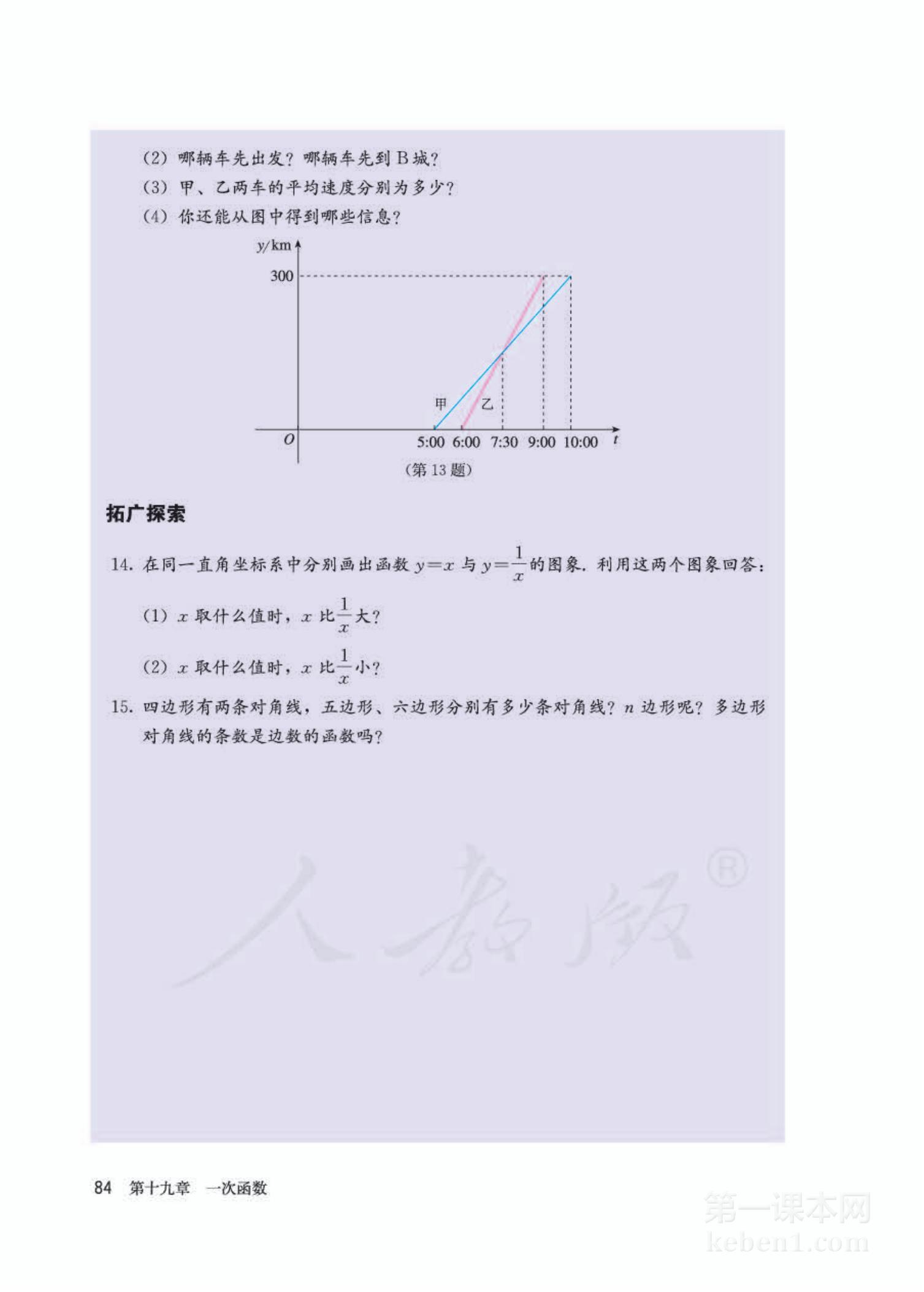 八年级人教版数学下册电子课本