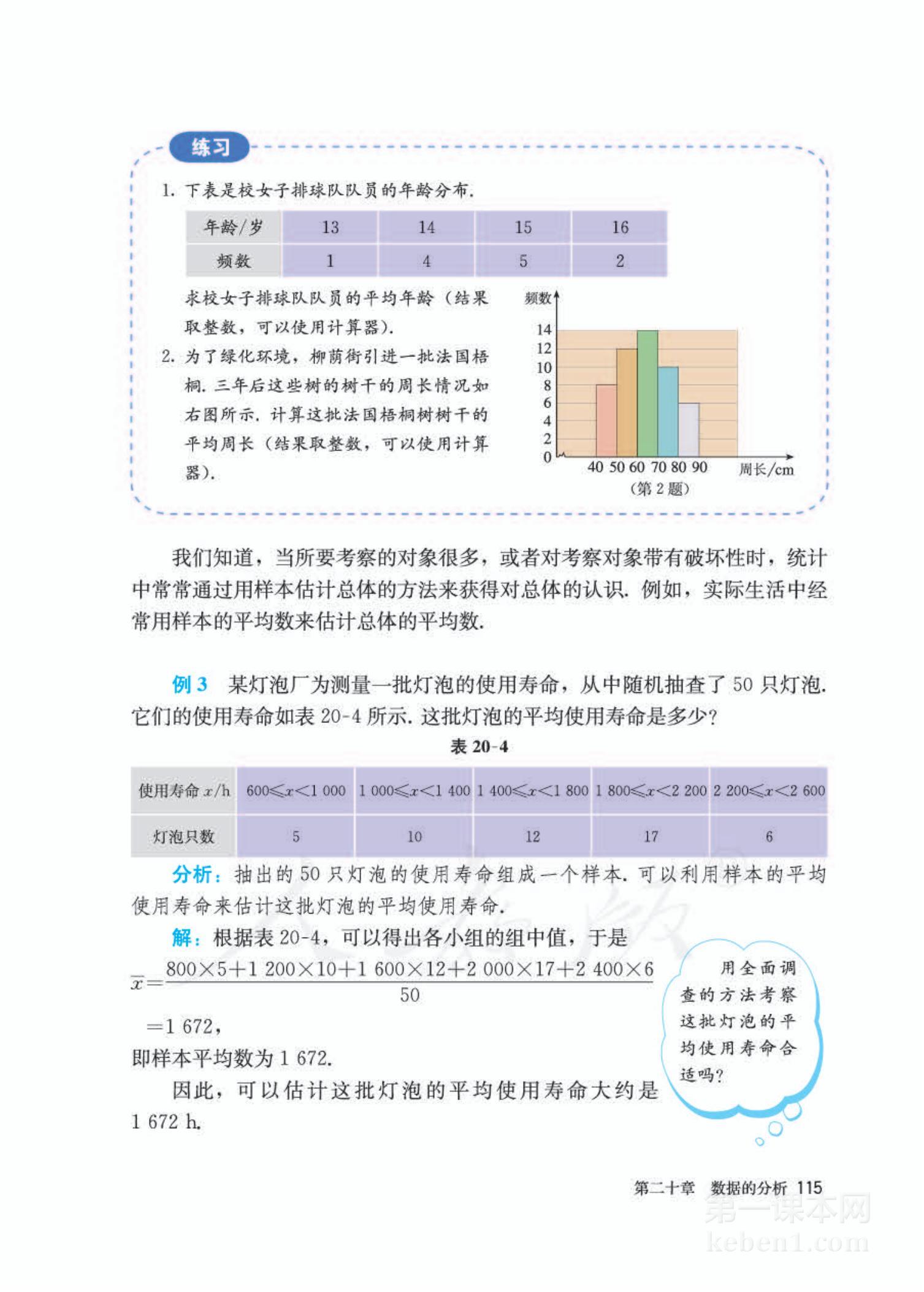 八年级人教版数学下册电子课本