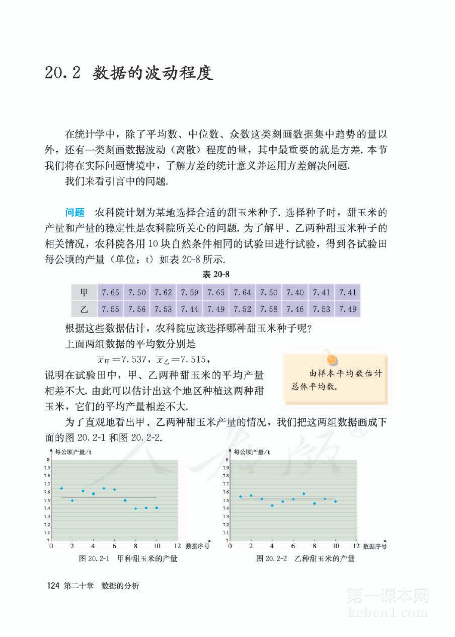 八年级人教版数学下册电子课本