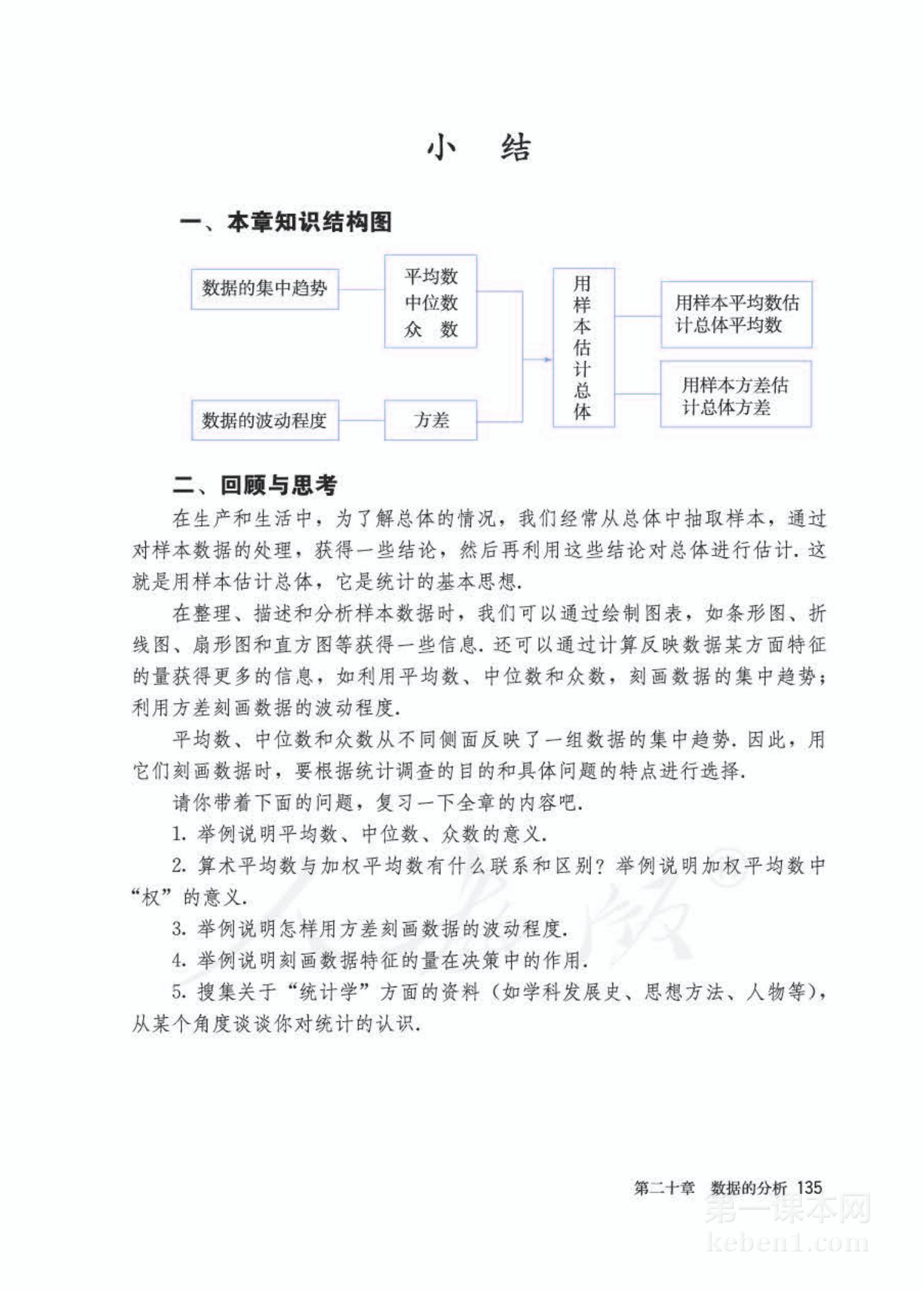 八年级人教版数学下册电子课本