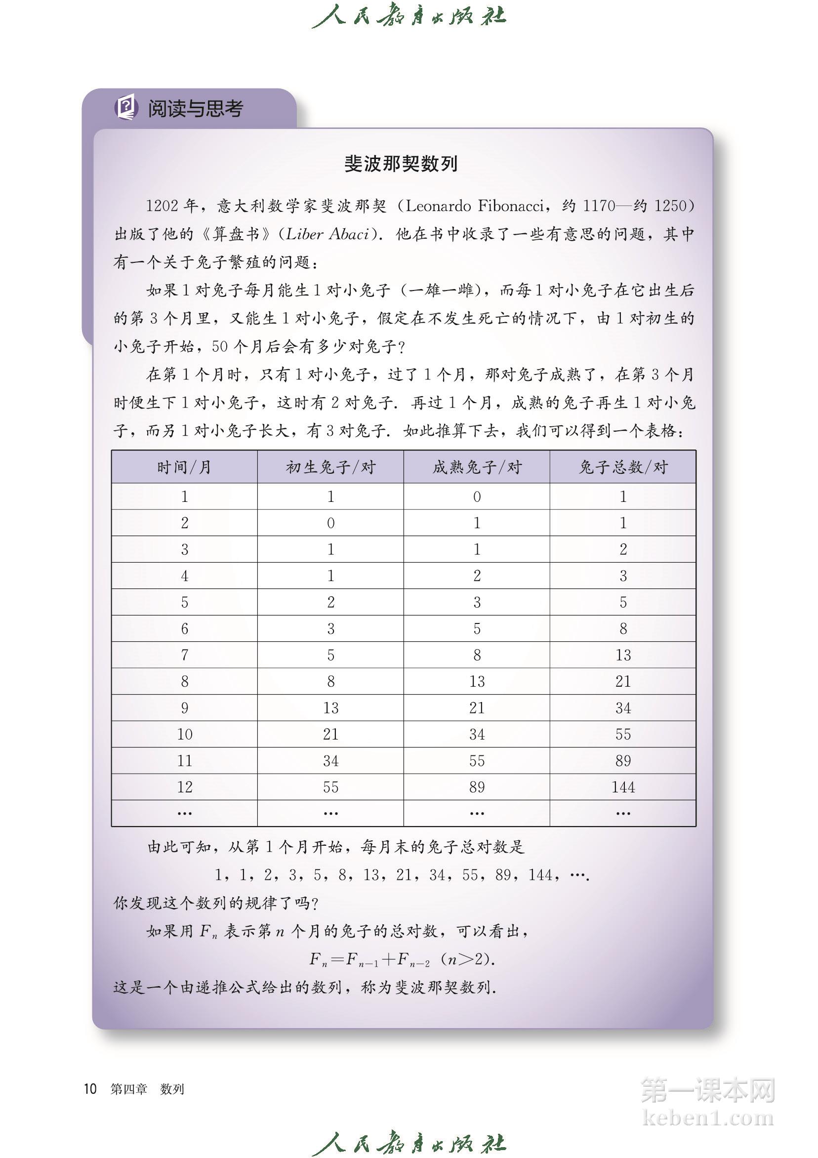 高中数学选择性必修二人教版A版