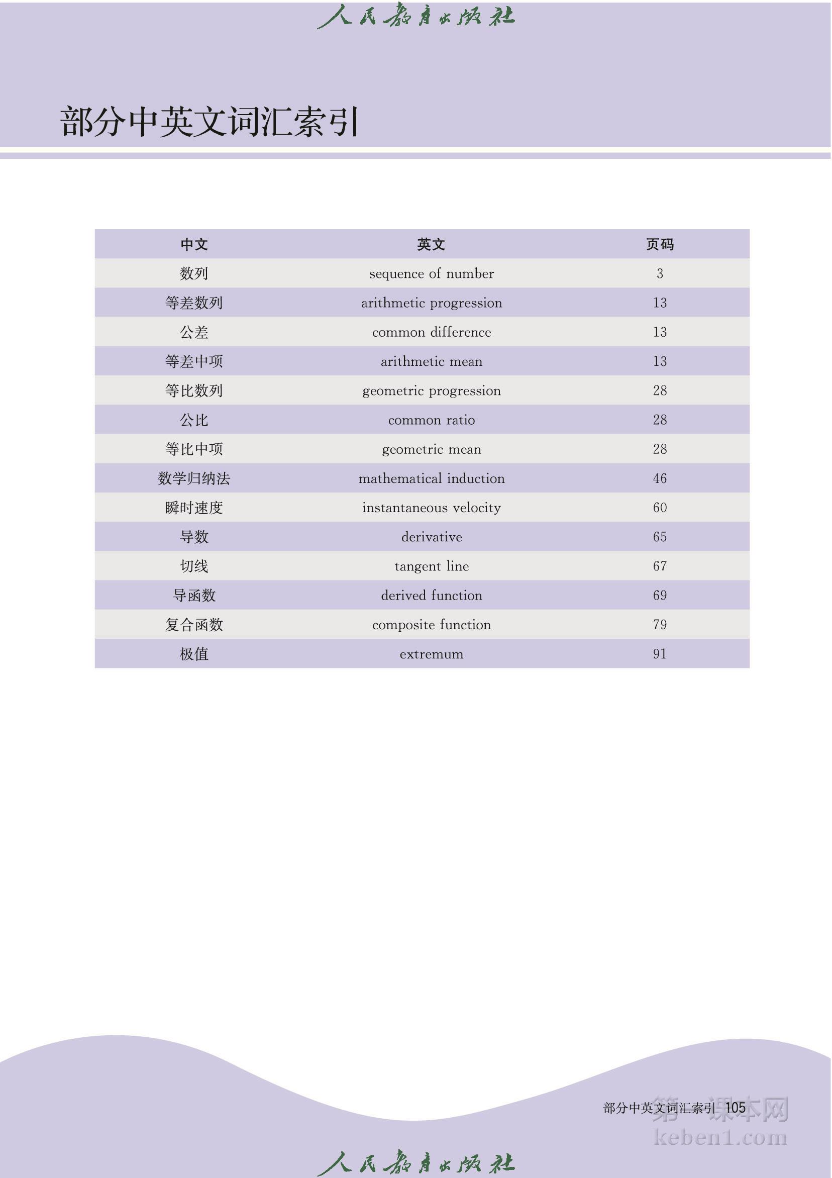 高中数学选择性必修二人教版A版