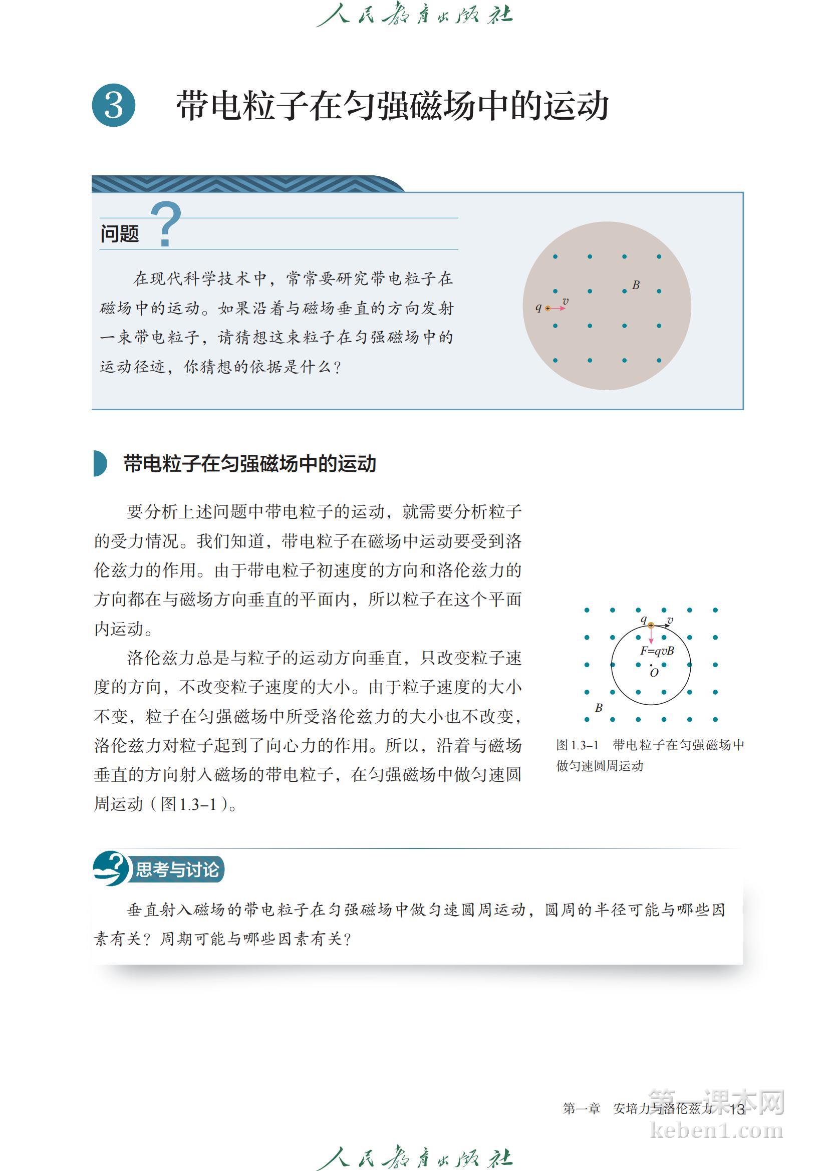 高中物理选修二人教版课本图片