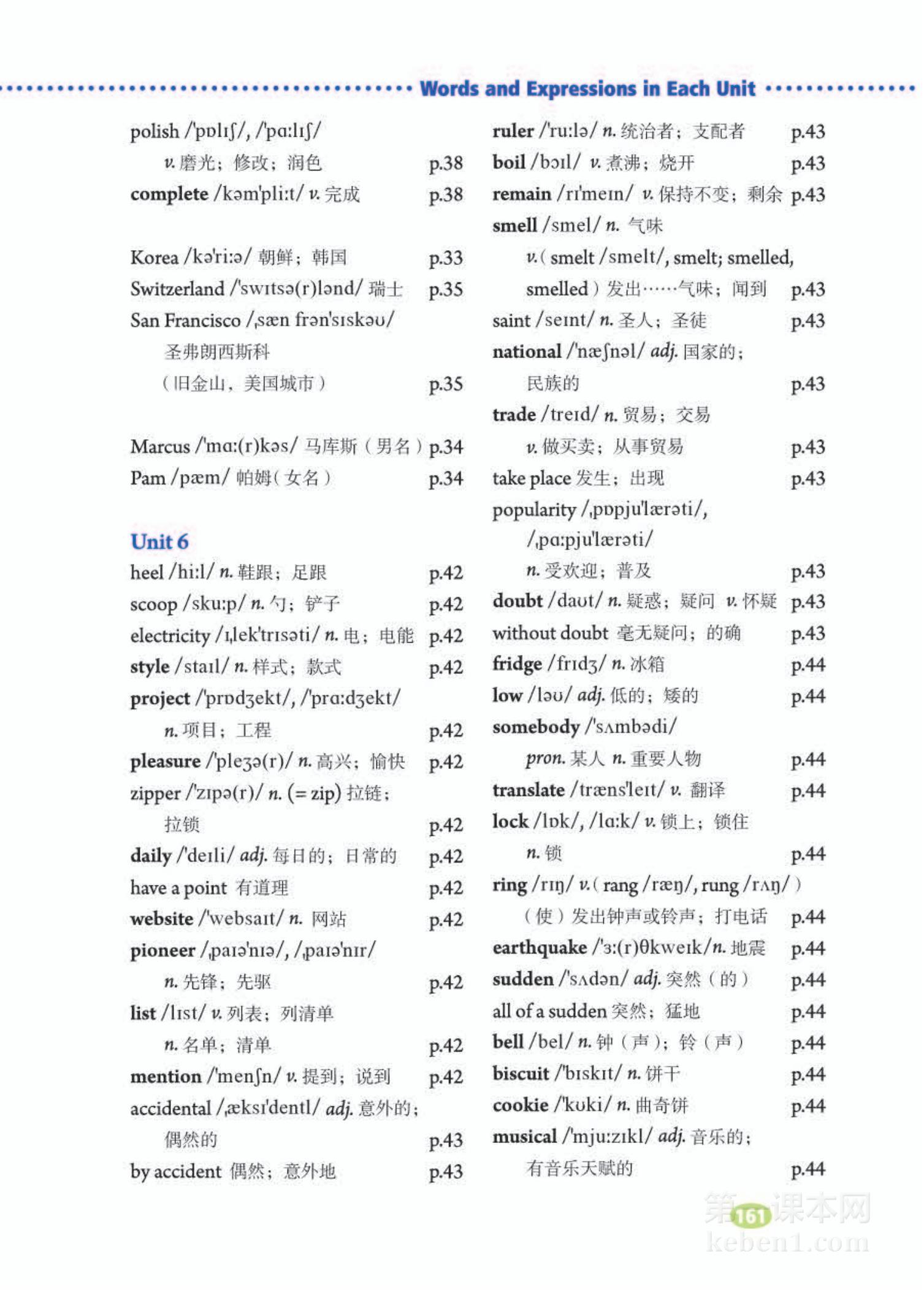 九年级人教版英语全册电子课本